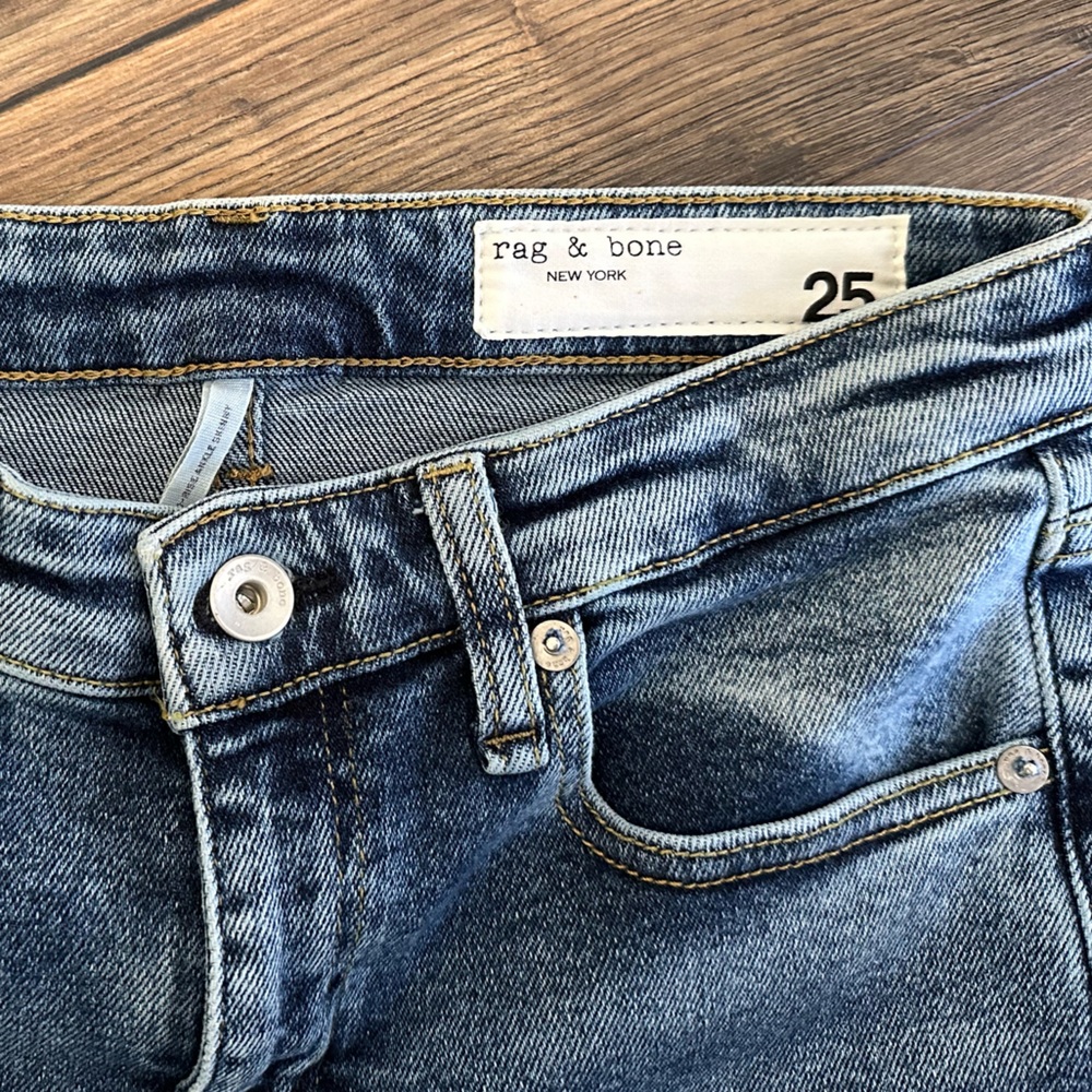 Rag & Bone Jeans! Care Mid-Rise Ankle Skinny!